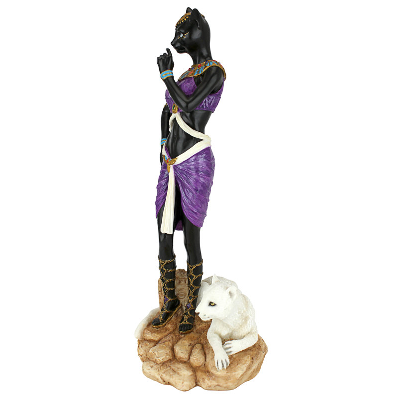 Design Toscano Bastet Egyptian Goddess of Love Figurine Wayfair
